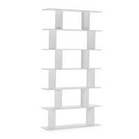 REGAL Osaka 6 fächern weiße Farbe - Weiß, Holzwerkstoff (98/191/25cm) - VS Venta-stock