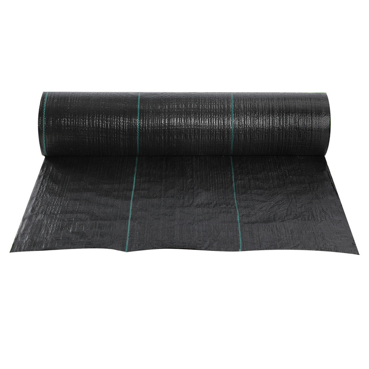 UNKRAUTVLIES 0,91 × 91 m (3 × 300 ft) – 81 g/m², atmungsaktiv, chemiefrei, Schwarz - Schwarz, Textil (910/0.1/9100cm) - Ej. Life