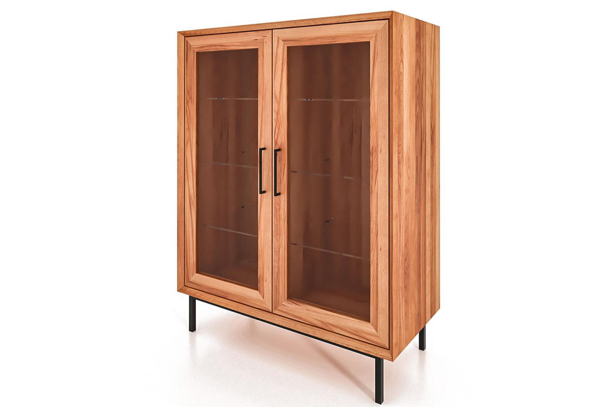 SIDEBOARD LEON Kernbuche - Kernbuche, Holz (97/125/45cm) - byoak