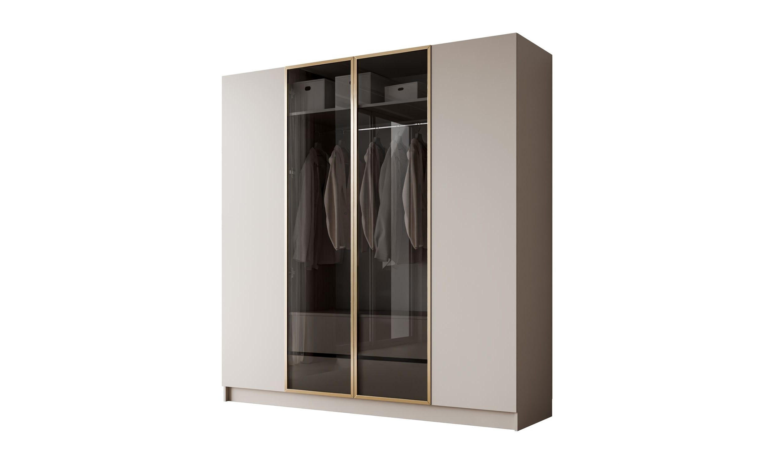 Lookway Kleiderschrank Kaschmir 200x210x57 cm