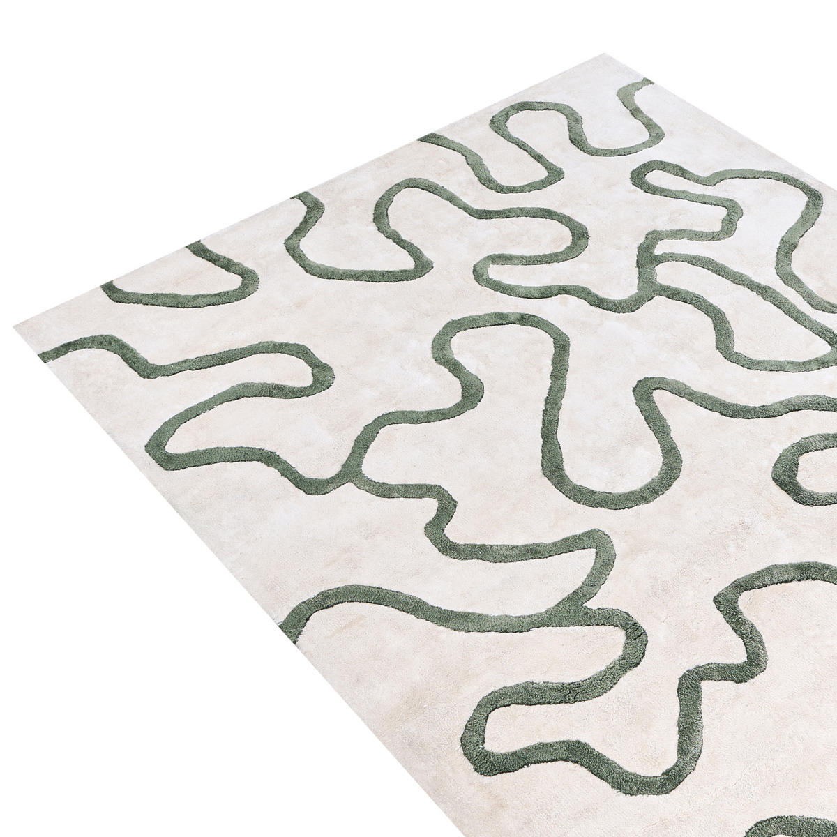 KOBEREC Světle béžový 160/230 cm Viskóza Kappar - béžová, textil (160/230cm) - Beliani