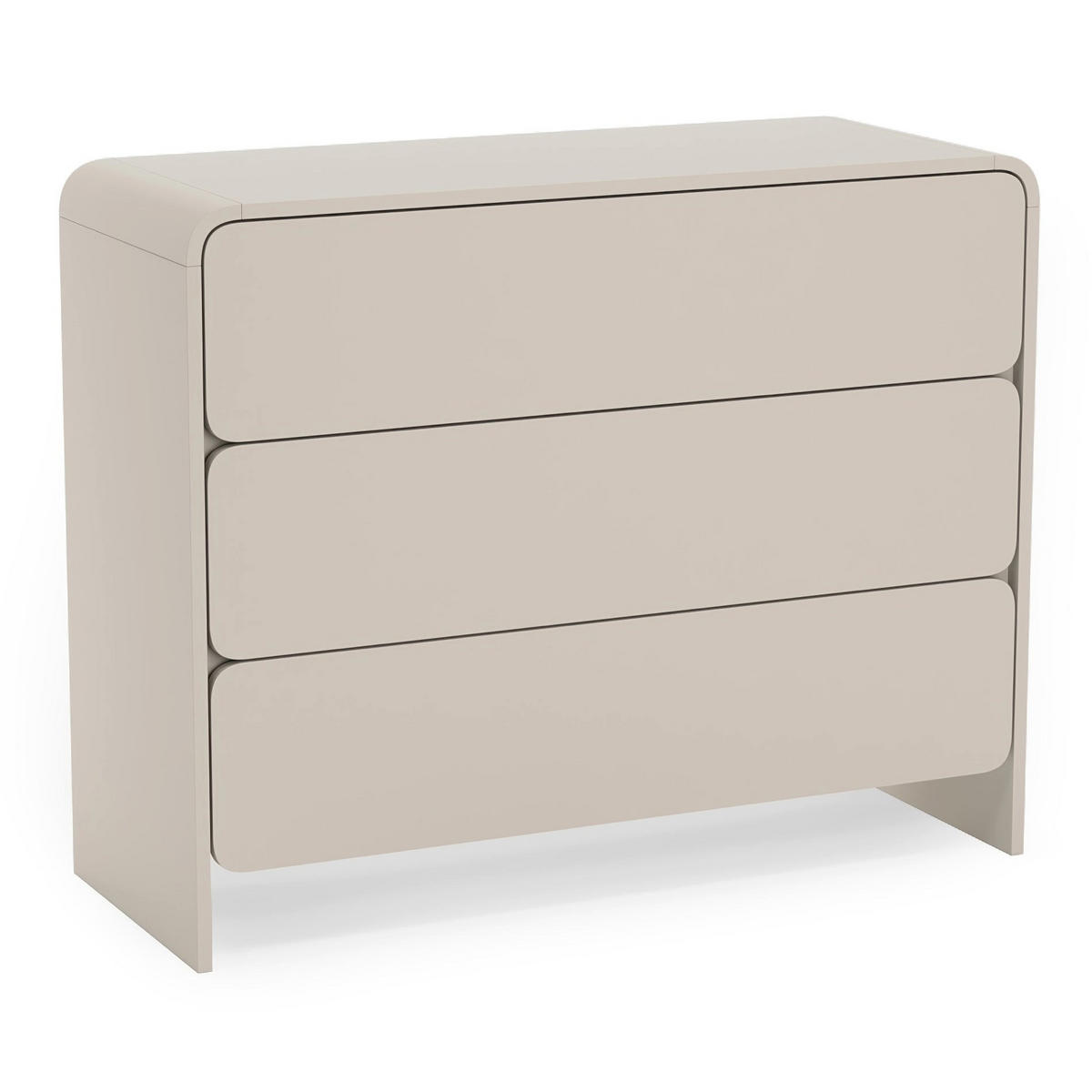 KOMODA Lummo Kašmírová 100 cm - kašmírová, kompozitní dřevo (100/80.5/39cm) - Selsey