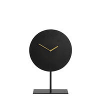 UHR Waiwo Schwarz Ø30/45,5 cm - Schwarz, Metall (10/45.5/30cm) - Light & Living