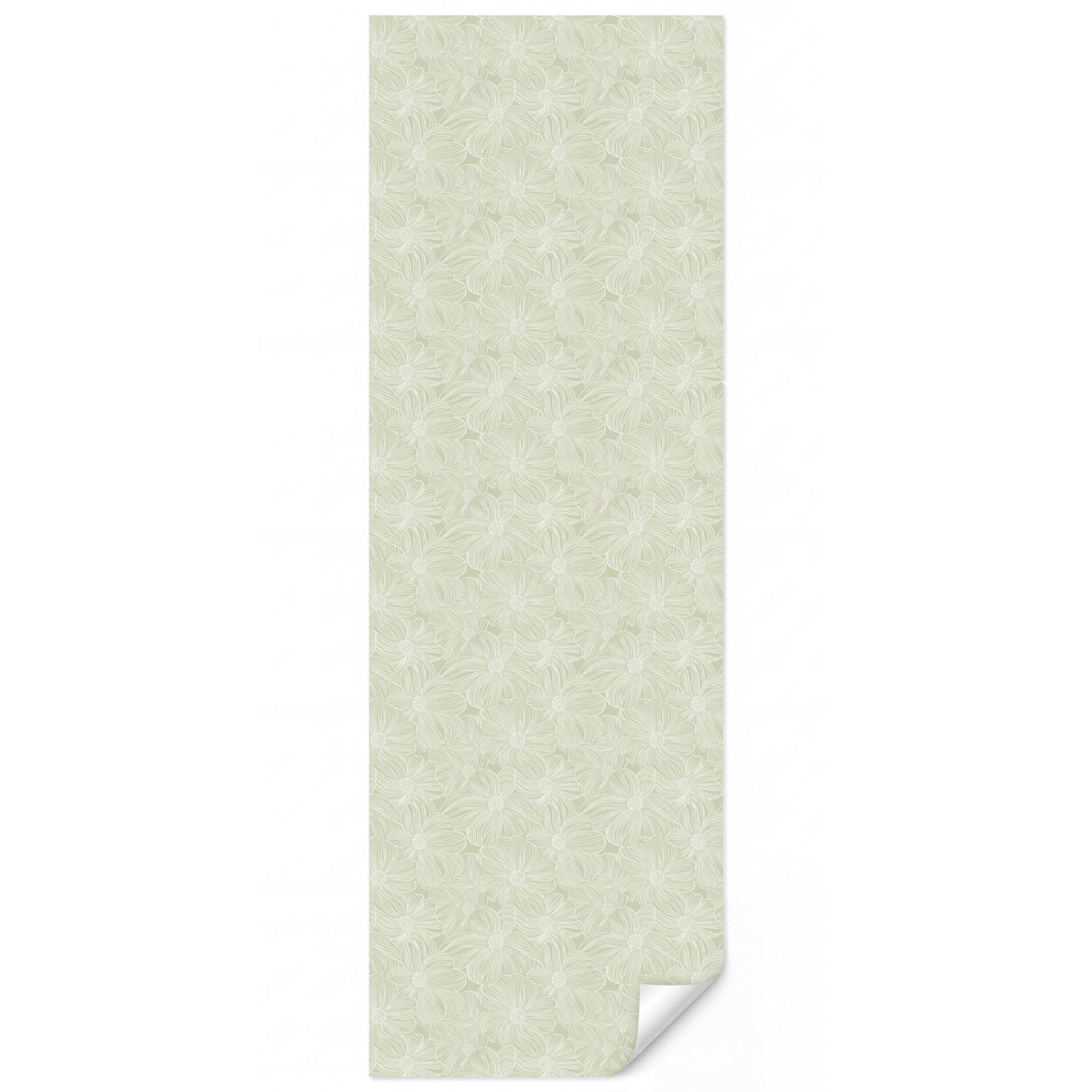 OnlyWow Tapete Salbeigrün 100x280 cm