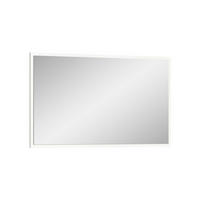 SPIEGEL VAGA (B/H/T: ca. 83/48/2 cm) in weiß/weiß - Weiß, Holzwerkstoff (83/48/2cm)