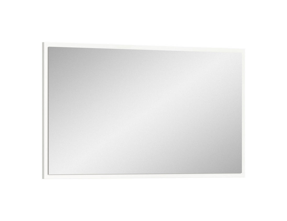 SPIEGEL VAGA (B/H/T: ca. 83/48/2 cm) in weiß/weiß - Weiß, Holzwerkstoff (83/48/2cm)