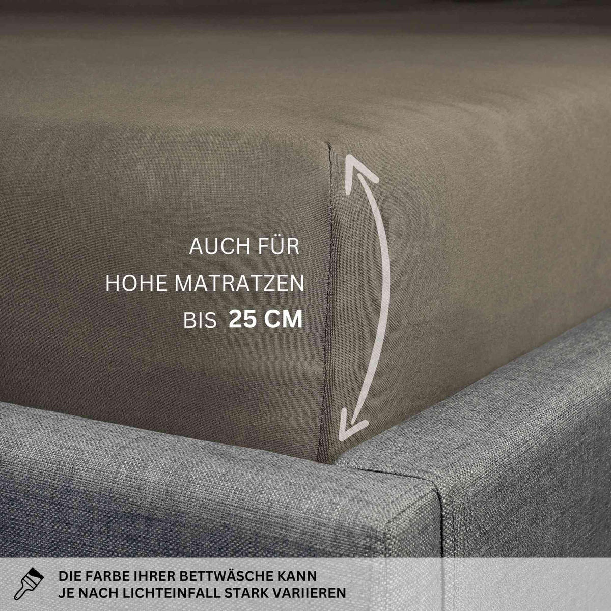 NAPÍNACIE prestieradlo FLAT - biela, textil (140/200cm) - Schöner Wohnen