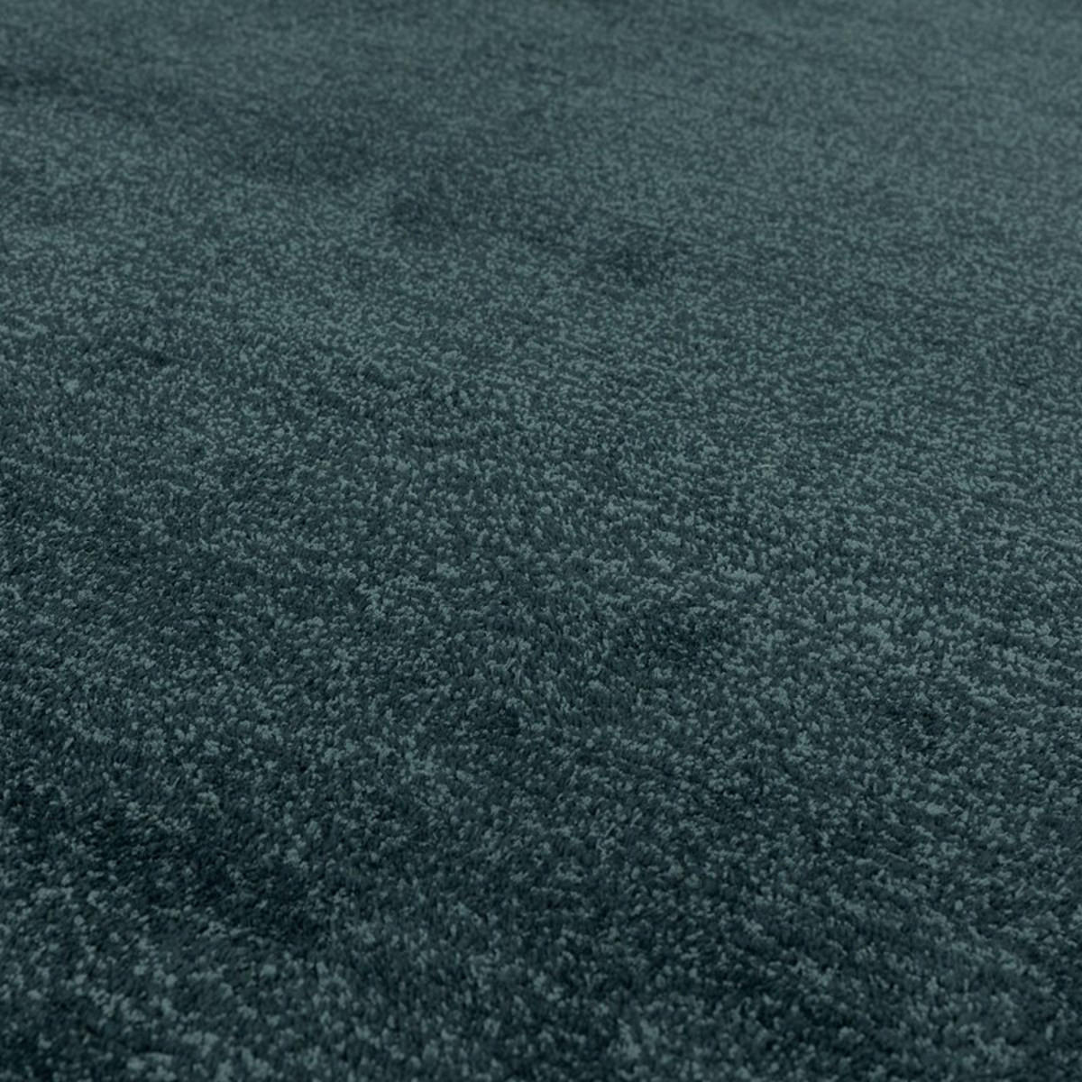 TEPPICH Moderner für Wohn- und Schlafzimmer aus Wolle und Viskose SHINE Blau Türkis 160 x 230 cm - Türkis, Naturmaterialien (160/230cm) - Novatrend