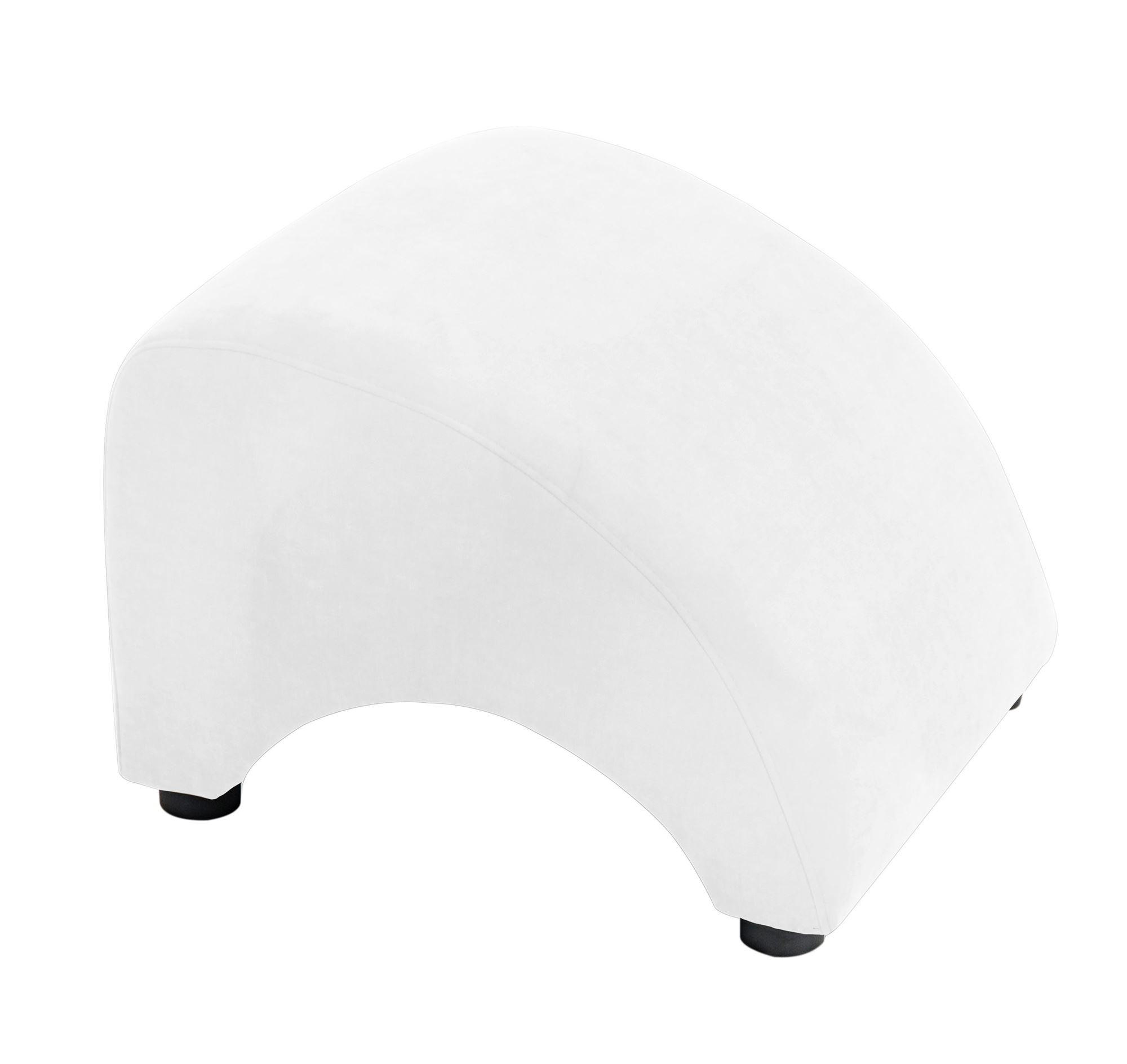 58aufmkessel Polsterhocker Creme 52x37x54 cm