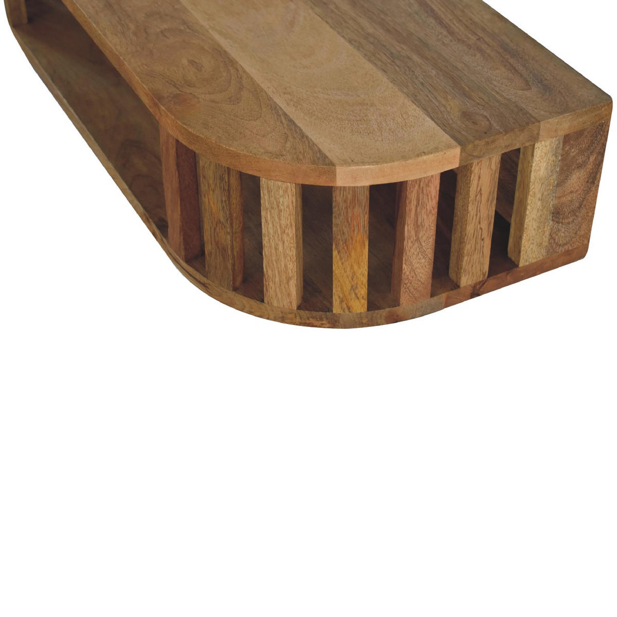 VISEĆI KONZOLNI STOL Ariella - smeđa, drvo (70/30/15cm) - Artisan Furniture