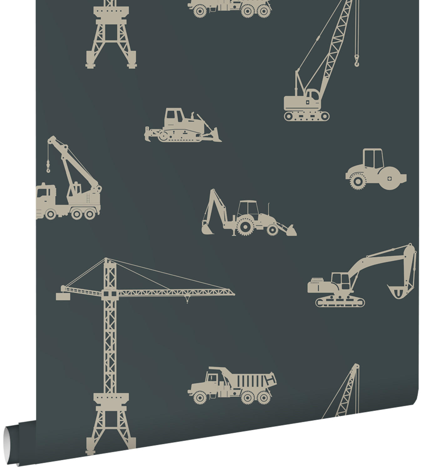 TAPETE Fahrzeuge 53 cm x 10.05 m - Blau, Papier (53/0.1cm) - ESTAhome