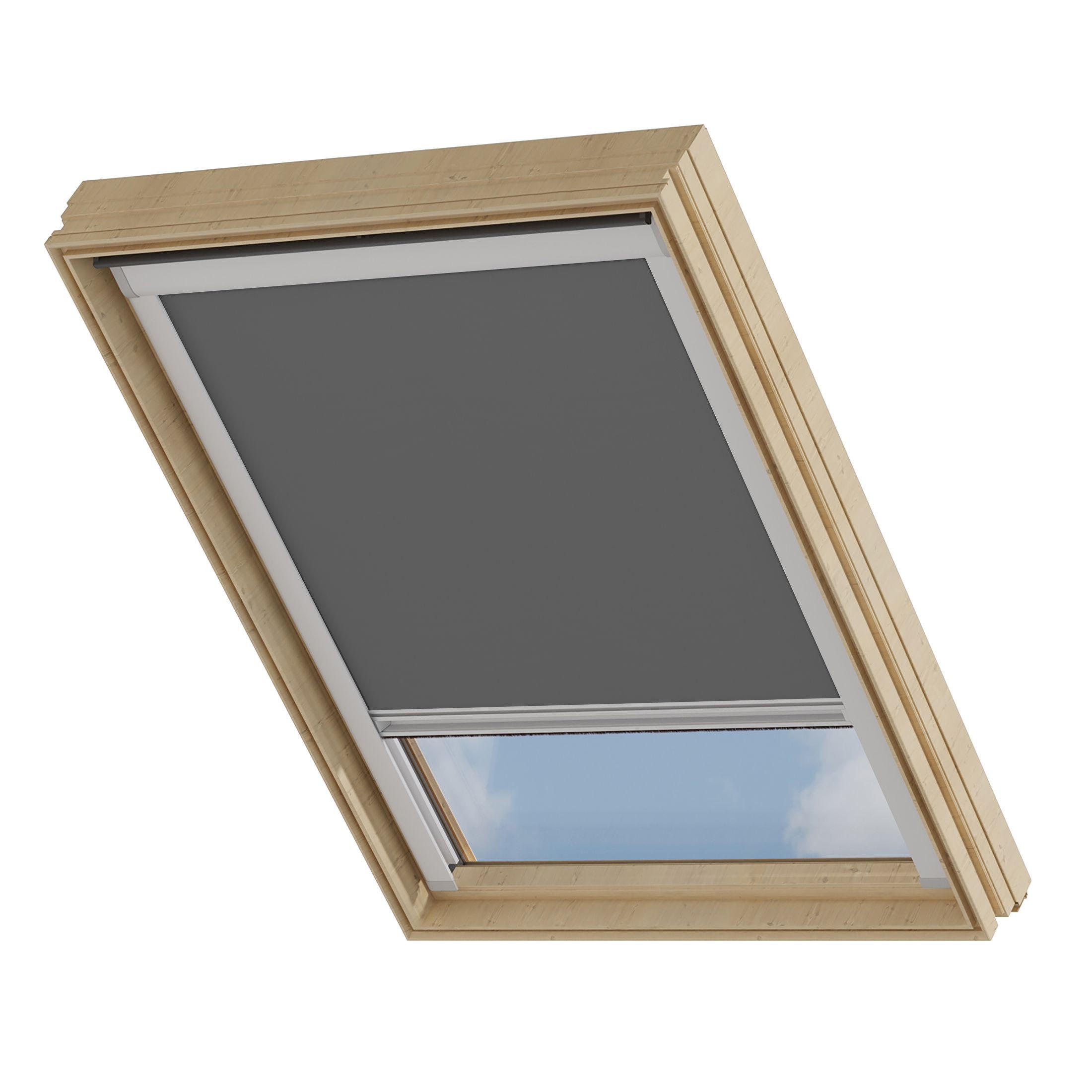 Cocoon Home Concepts Dachfensterrollo Dunkelgrau 97x142x142 cm