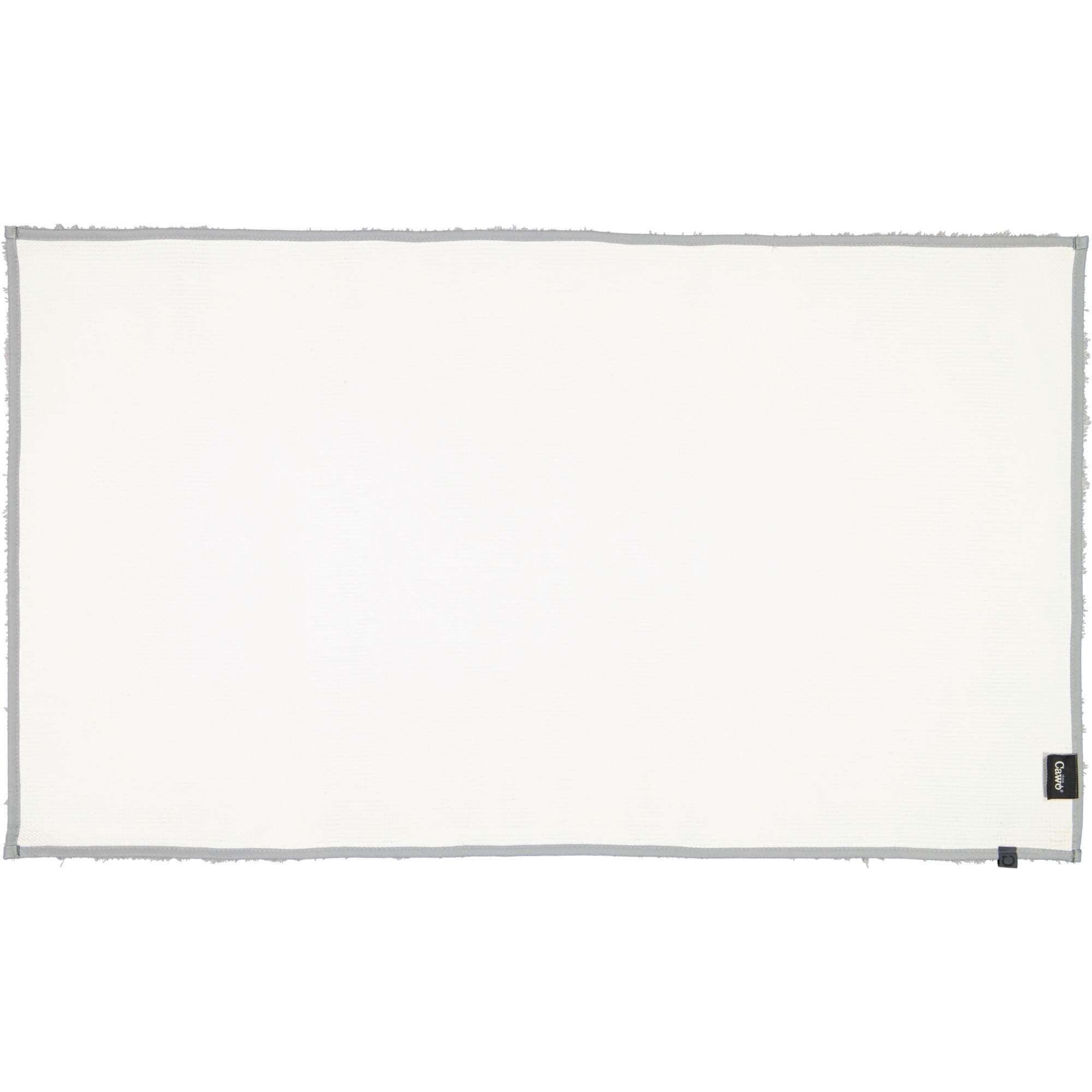 BADTEPPICHE SOLID 1009 PLATIN - 705 - Grau, Textil (70/120cm) - Cawoe