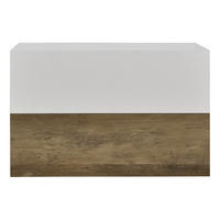 WANDREGAL-SET 2 TLG. Oslo - Multicolor, Holzwerkstoff (46/15/30cm) - [en.casa]