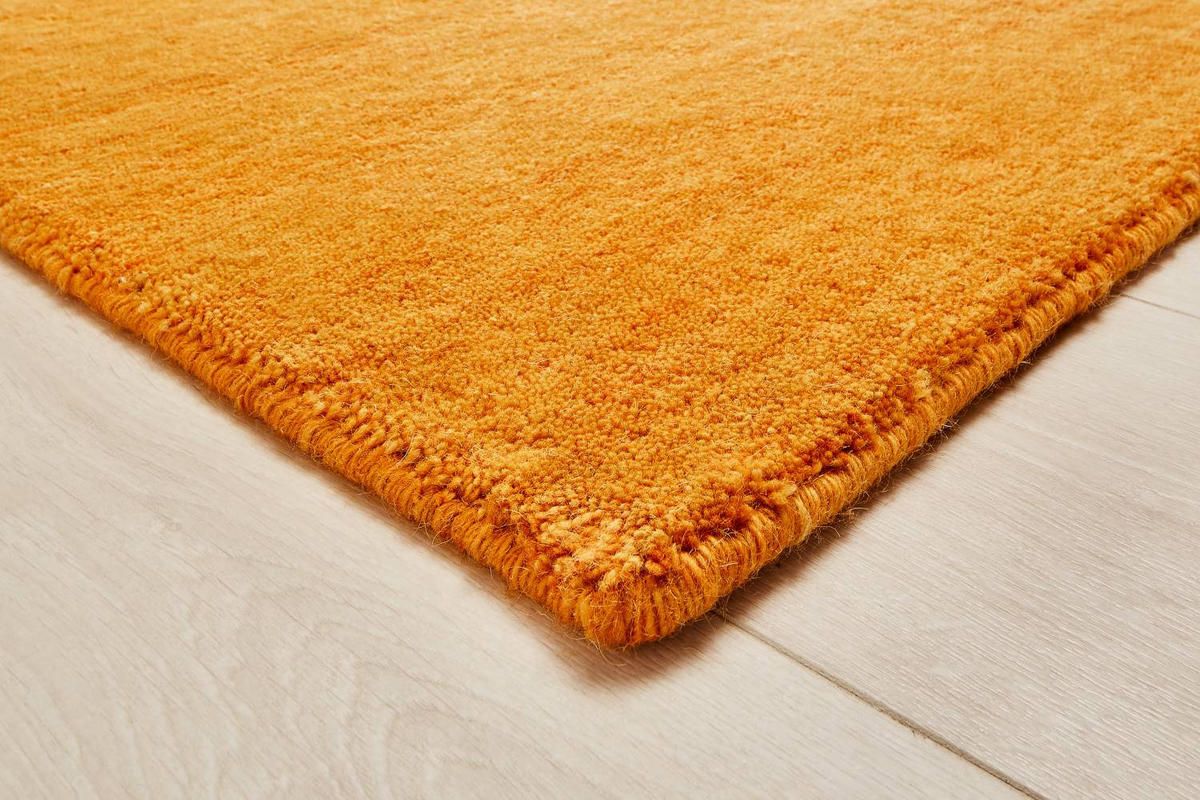 WOLLTEPPICH 140/200 cm Jaipur - Orange, Naturmaterialien (140/200cm) - Steffensmeier