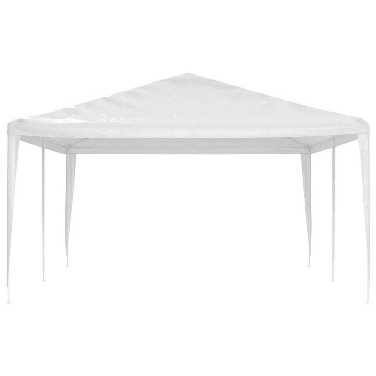 PARTYZELT 4/6 M Weiss - Weiß, Kunststoff (600/270/400cm) - vidaXL