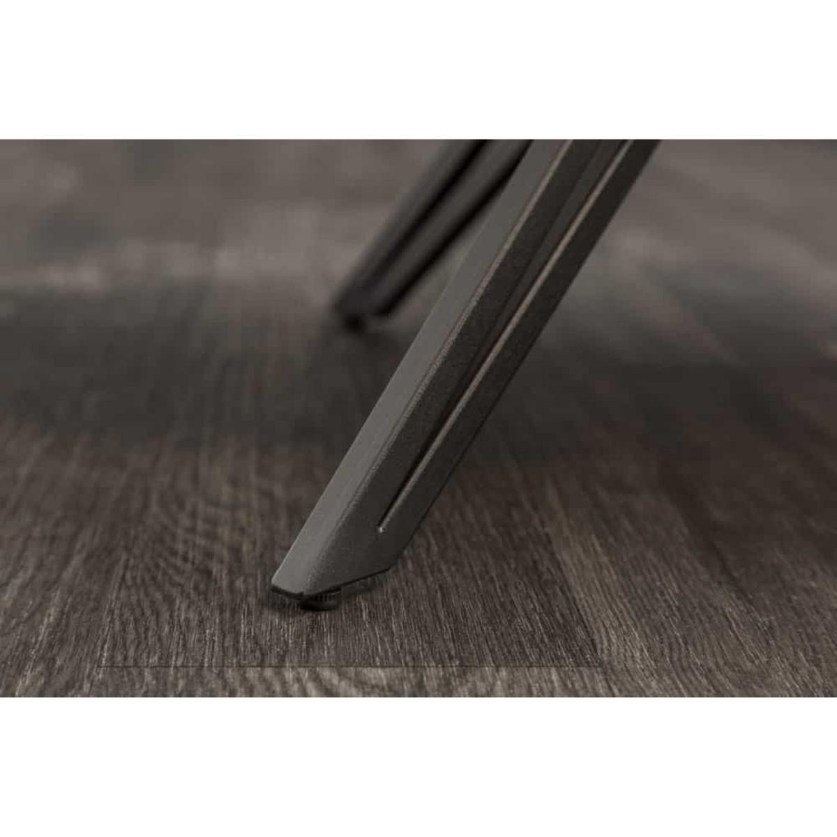 ARMLEHNSTUHL EUPHORIA Samt Senfgelb, Schwarz - Gelb/Schwarz, Textil/Metall (58/82/60cm) - riess-ambiente
