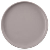 SPEISETELLER Skandi flach grau - Grau, Keramik (26.5/26.5/3cm) - Orion 
