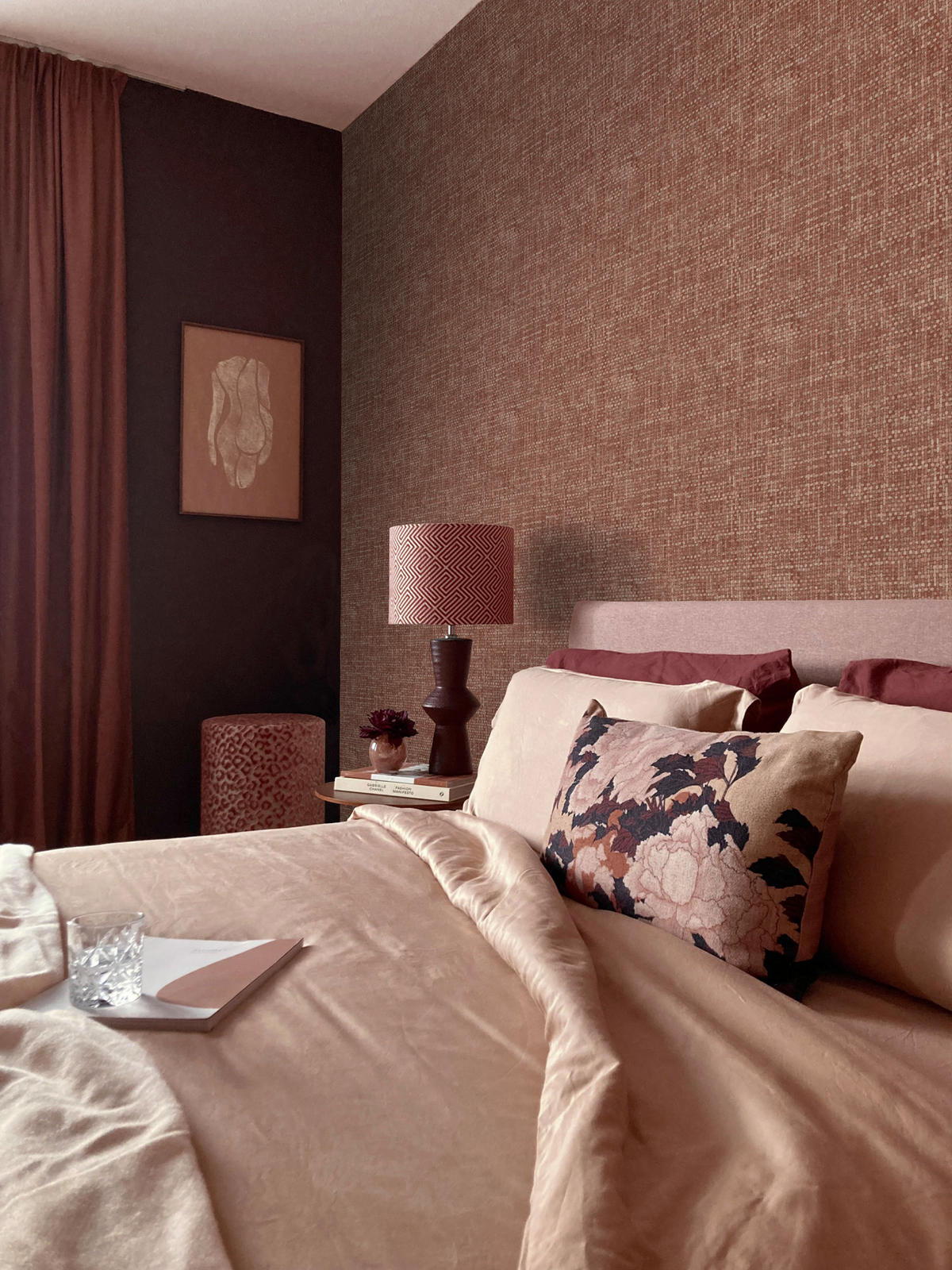 TAPETE Leinen-Optik 50 x 900 cm - Braun, Papier (50/900cm) - Origin Wallcoverings