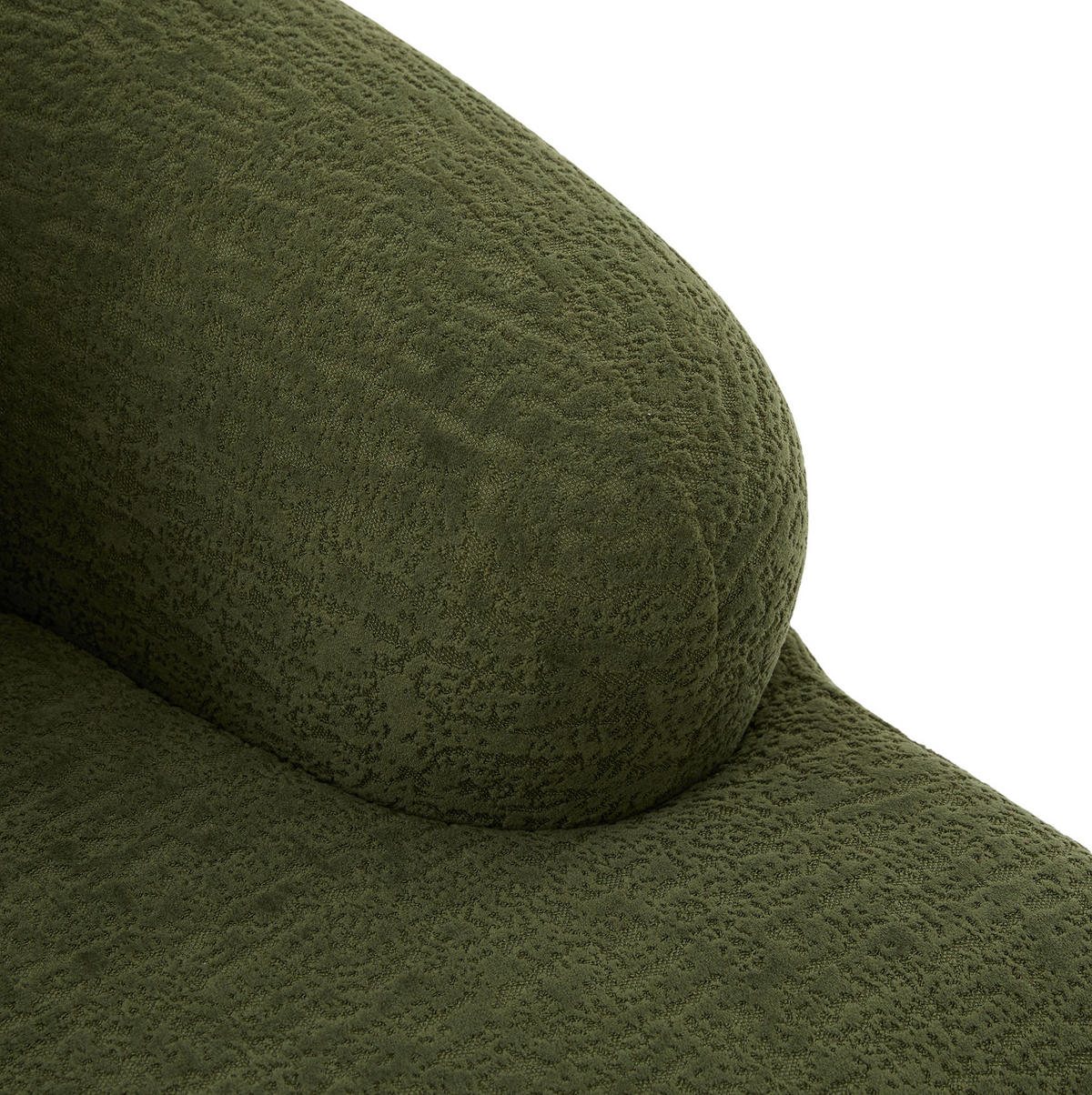 SCHLAFSOFA 157/84/65 cm aus Chenille mit Klappfunktion Grün - Grün, Textil (84/65/157cm) - Modenvie