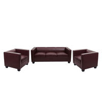 SOFAGARNITUR Rotbraun - Rotbraun, Textil (450/70/200cm) - MCW