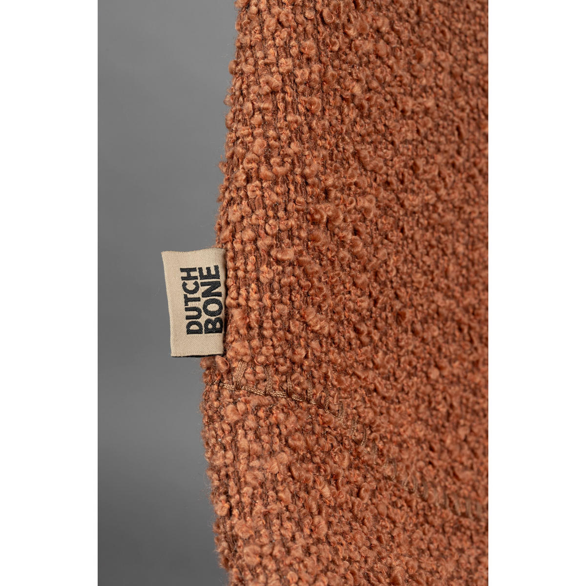 ESSZIMMERSTUHL Franky Terra/ Rot - 2 er Set - Rot/Terracotta, Kunststoff (46/83/56cm) - Dutchbone