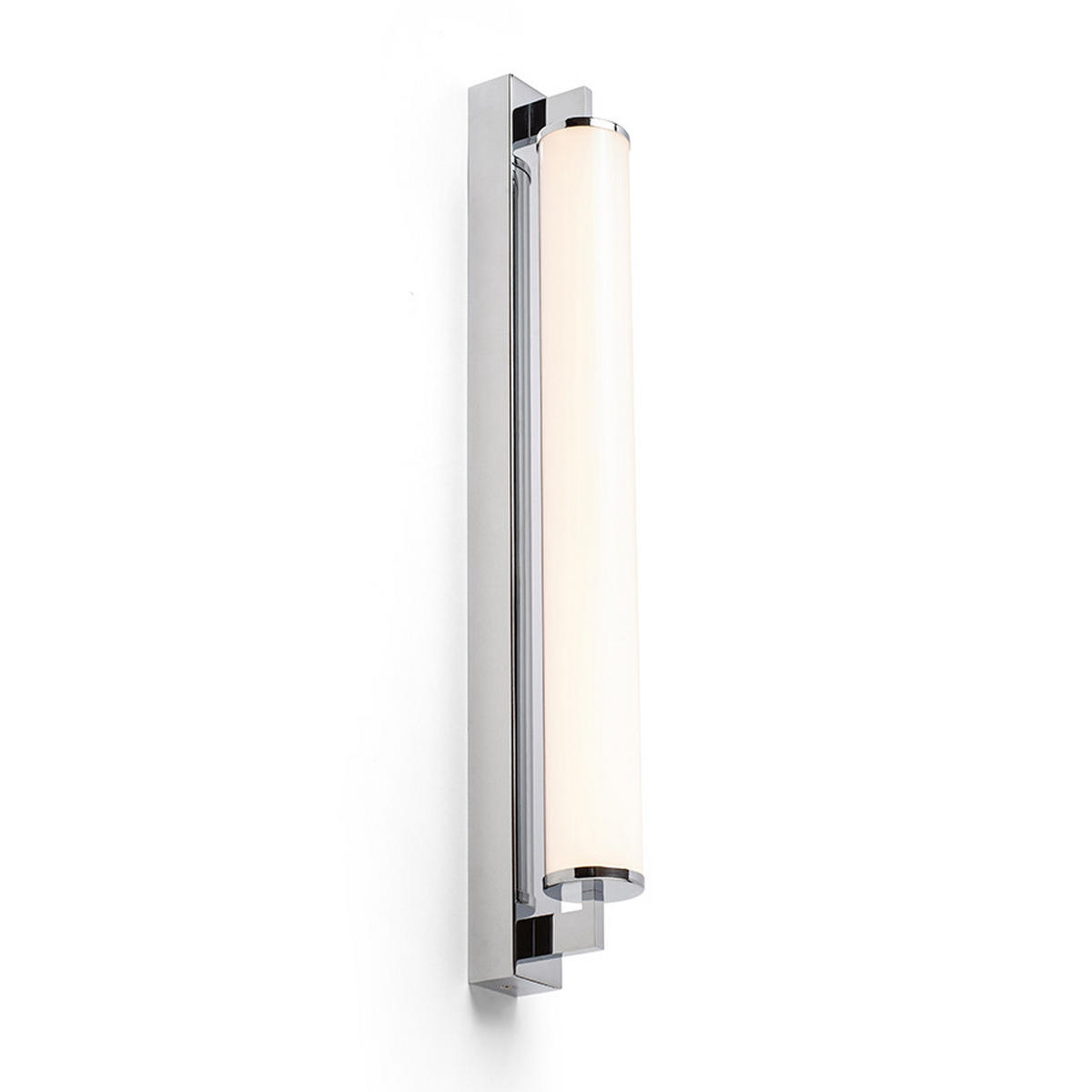 WANDLEUCHTE ROCCA 60 Chrom 18 W IP44 - Chromfarben, Metall (20/25/15cm) - Rendl