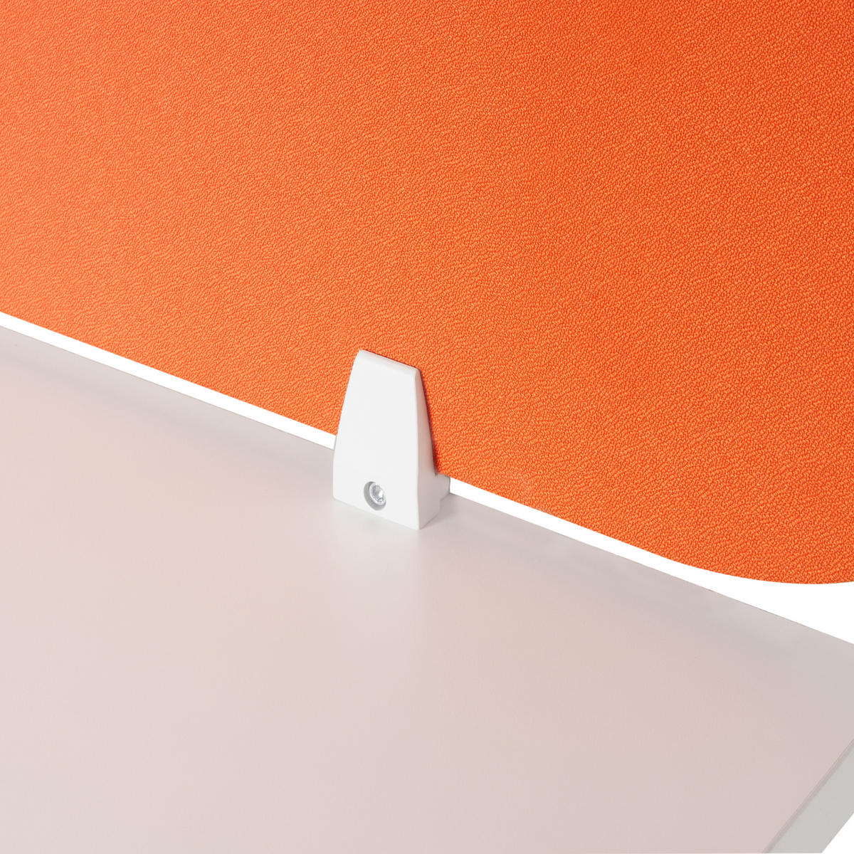 DĚLICÍ STĚNA NA STŮL 160/40 cm Oranžová Sparky - pomerančová, textil (160/40/1cm) - Beliani