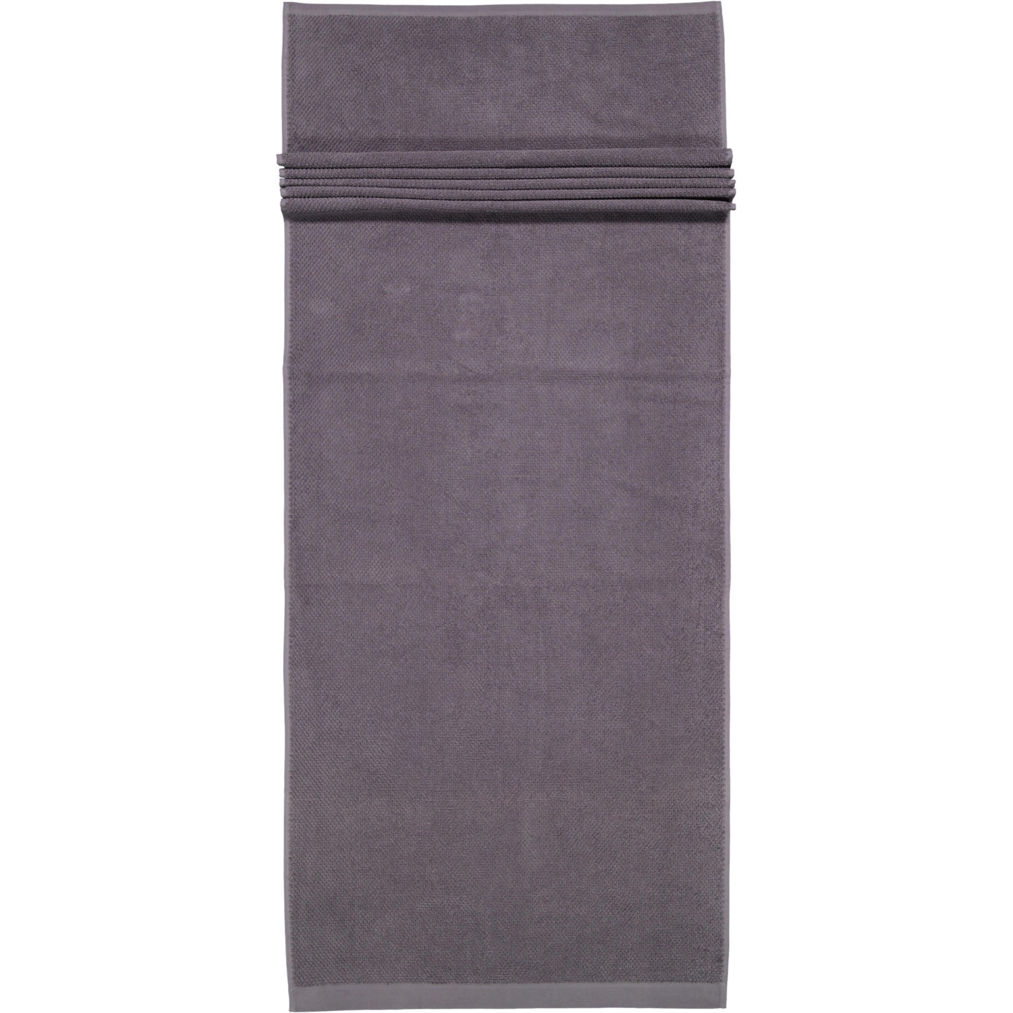 SAUNATUCH BARONESSE ZINN - 02 - Dunkelgrau, Textil (70/190cm) - Rhomtuft