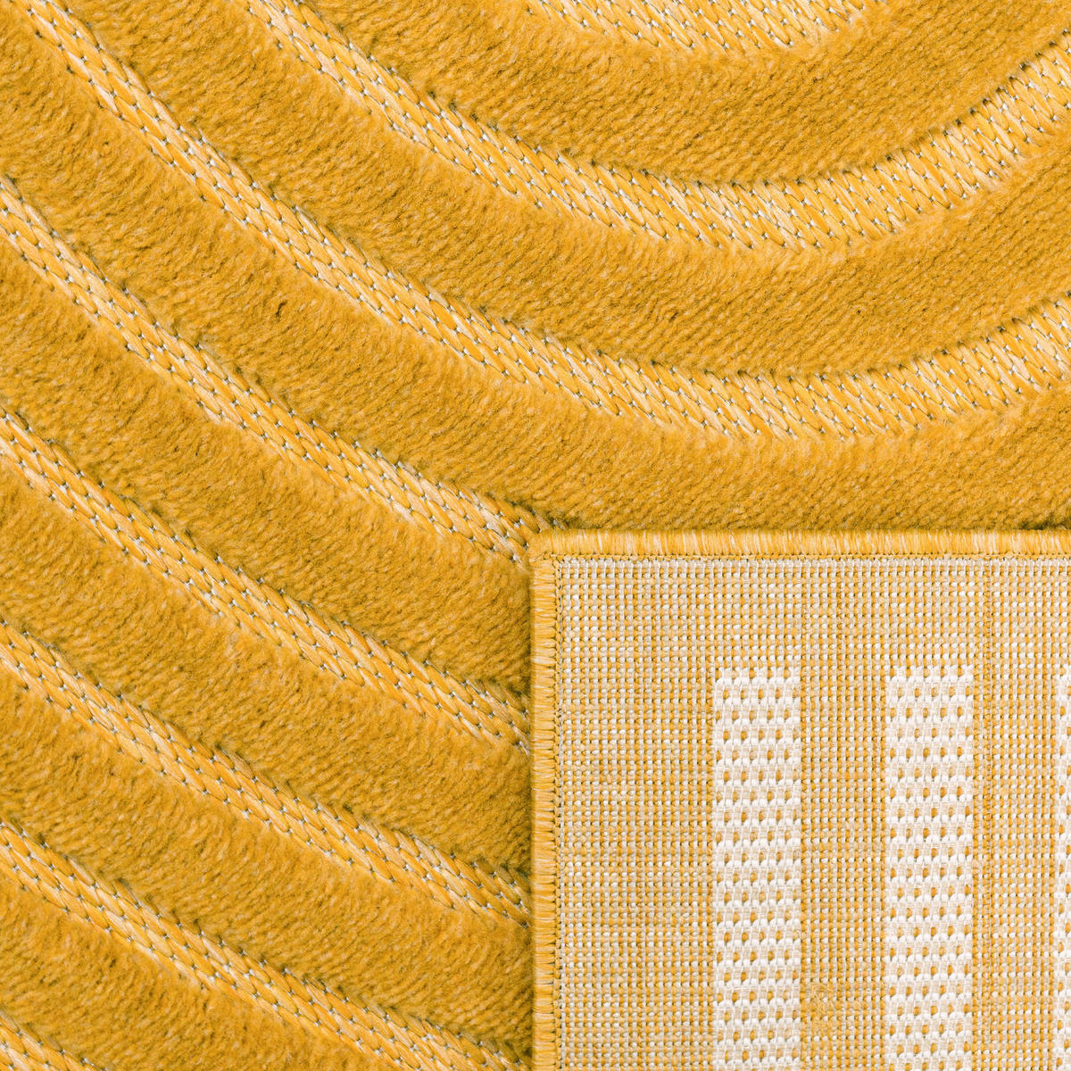 OUTDOORTEPPICH 60/100 cm Livorno 674 - Gelb, Textil (60/100cm) - Paco Home