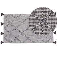 KURZFLOR-TEPPICH Tuzla 150/80 cm - Braun, Textil (80/150cm) - Beliani