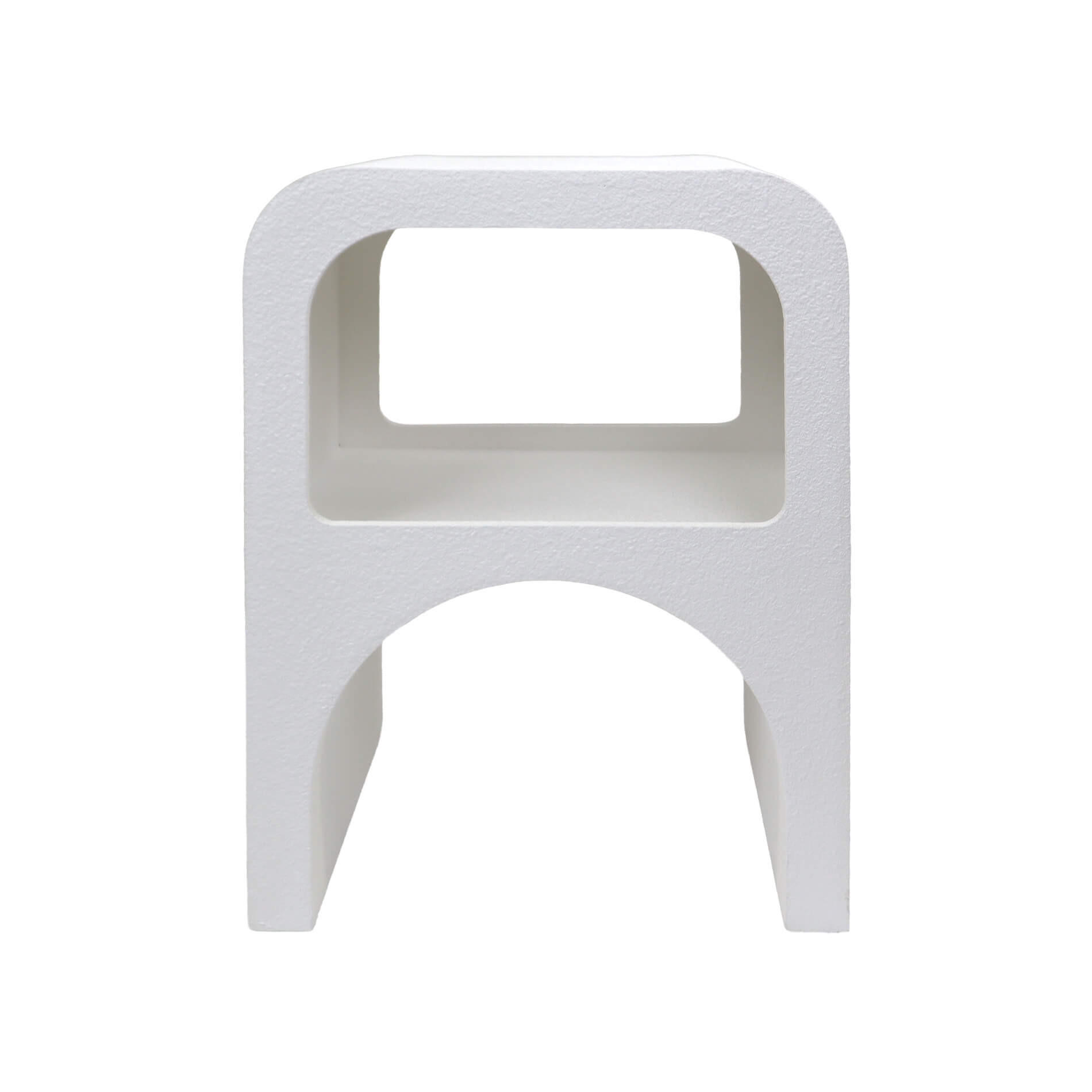 NACHTTISCH Seraphina 30/41.5/55.5 cm - Weiß, Holzwerkstoff (41.5/55.5/30cm) - Mobili Rebecca