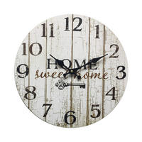 WANDUHR Weiß 4/4/34 cm - Weiß, Holzwerkstoff (4/34/4cm) - Mobili Rebecca