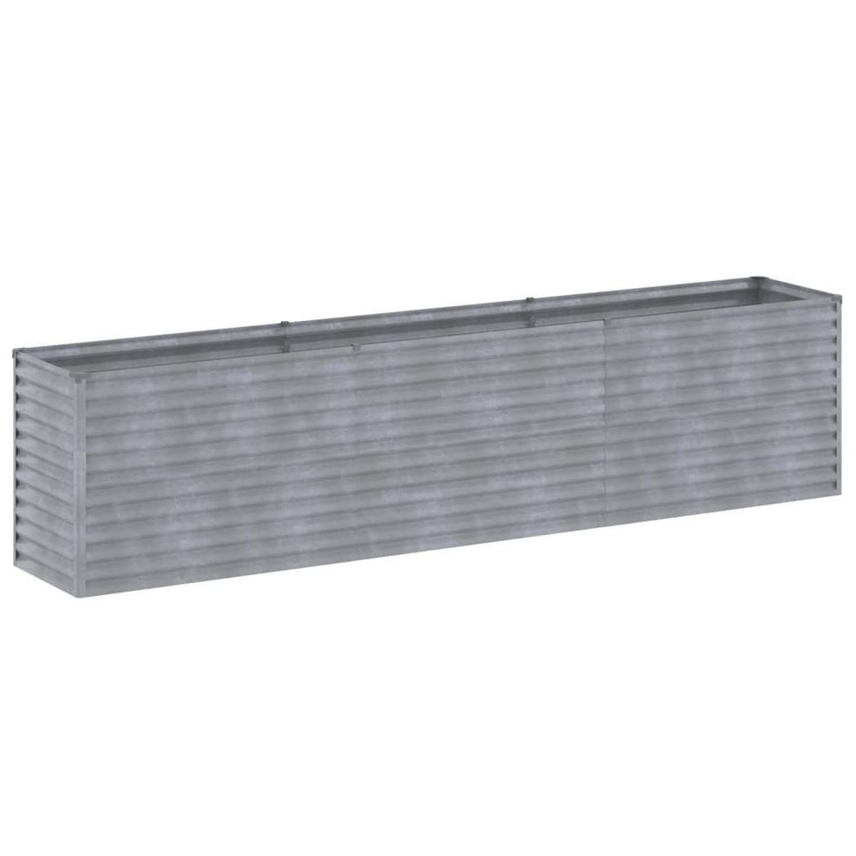 HOCHBEET aus Cortenstahl AKSEL 291x50x69 cm - Braun, Metall (291/69/50cm) - DELUKE