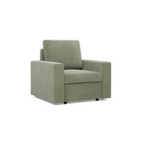LOUNGESESSEL NEO, Cord - Grün - Grün, Textil (83/85/92cm) - Mebligo