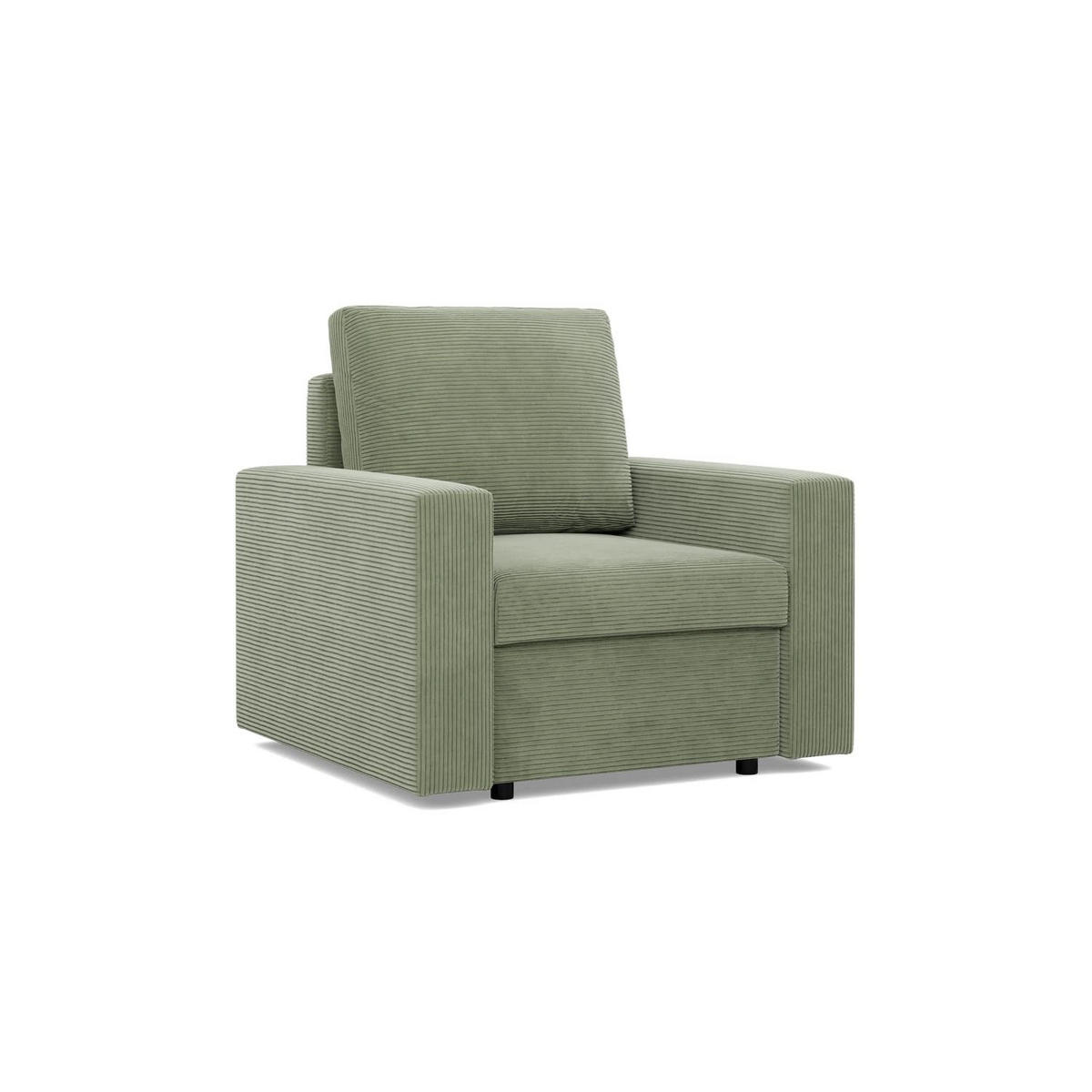 LOUNGESESSEL NEO, Cord - Grün - Grün, Textil (83/85/92cm) - Mebligo