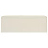 KOPFTEIL NOVARE 160X190 CM - Creme, Textil (160/58/6cm) - IDIMEX
