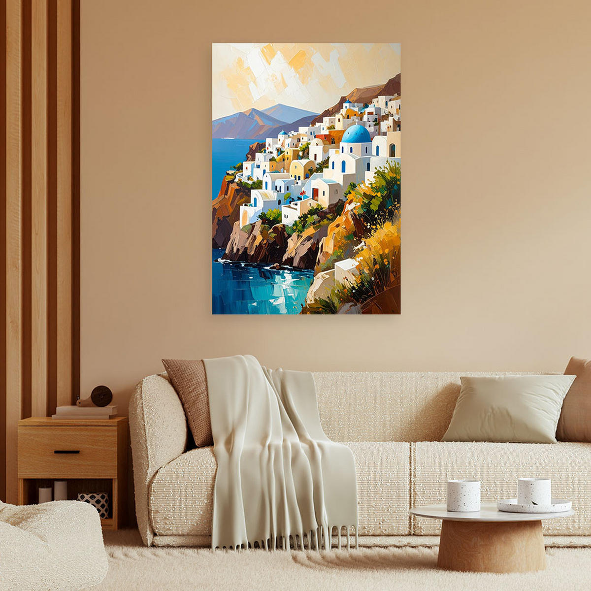 LEINWANDBILD Städte & Architektur 40x60cm - Multicolor, Textil (40/60cm) - Feeby