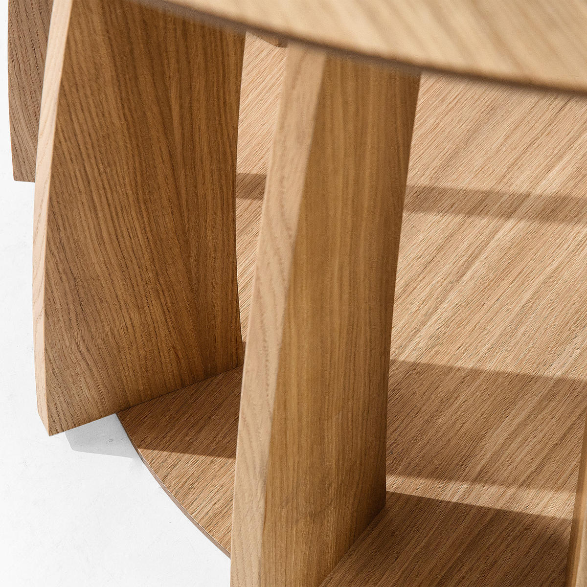 ESSTISCH APOLI - Eichefarben, Holzwerkstoff (100/100/75cm) - KONSIMO®
