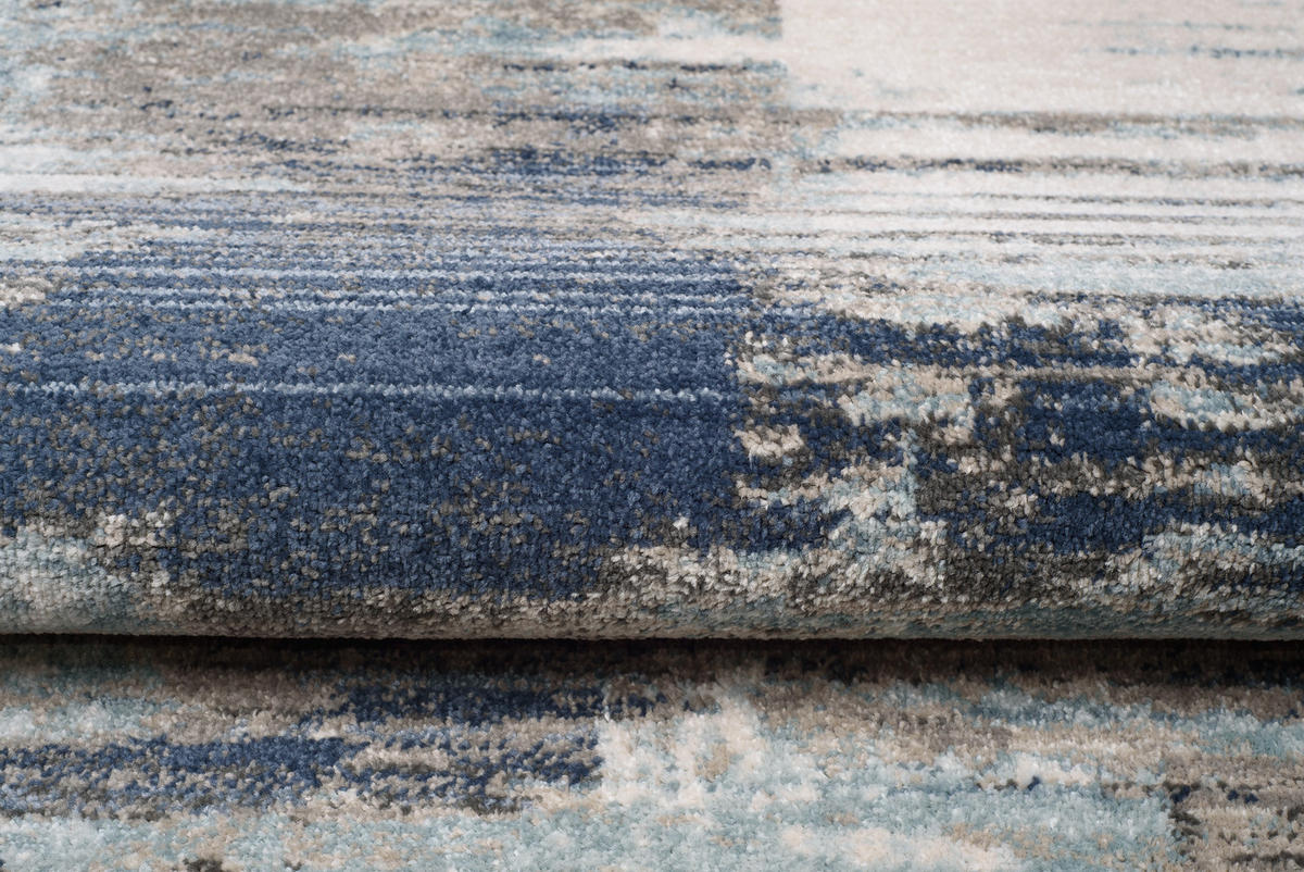 TEPPICH RIVIOLI Dunkelgrau 120/170 cm - Dunkelgrau, Textil (120/170cm) - Tapiso