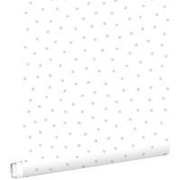 TAPETE Punkte 53 cm x 10.05 m - Grau, Papier (53/0.1cm) - ESTAhome