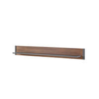 WANDBOARD I12 Stirling Oak & Matera 156/25/17 cm - Eichefarben, Holzwerkstoff (156/25/17cm) - Livojo