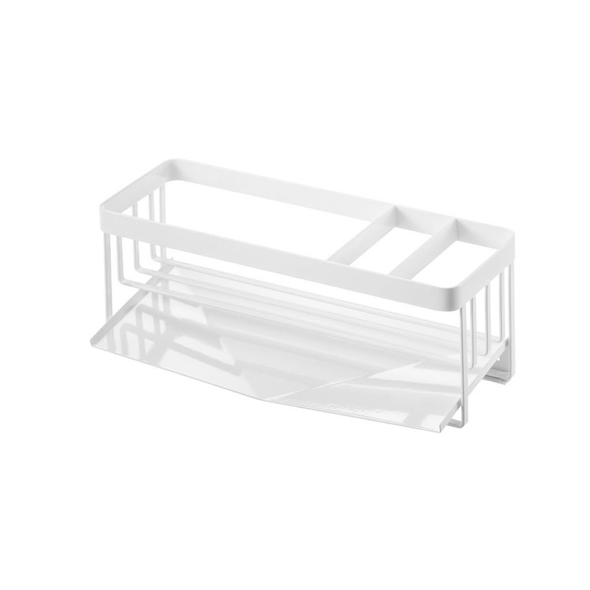 SPÜLBECKEN-ORGANIZER 5016 Weiß 25 x 10 x 9.5 cm - Weiß, Metall (25/9.5/10cm) - Yamazaki