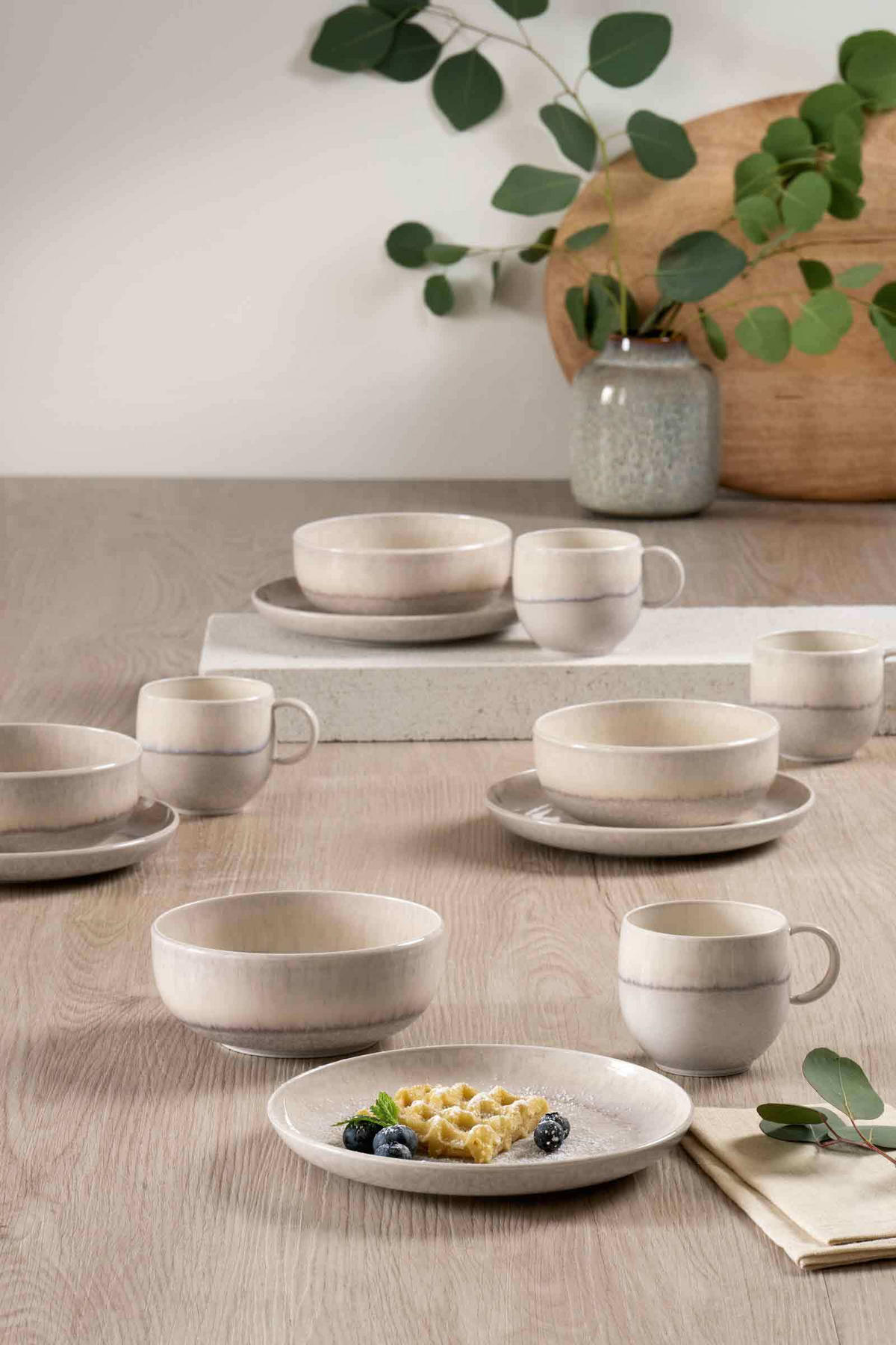 MÜSLISCHALEN Perlemor Sand beige ø 14,9 cm 4er Set - Beige, Keramik (14.9cm) - like.Villeroy & Boch