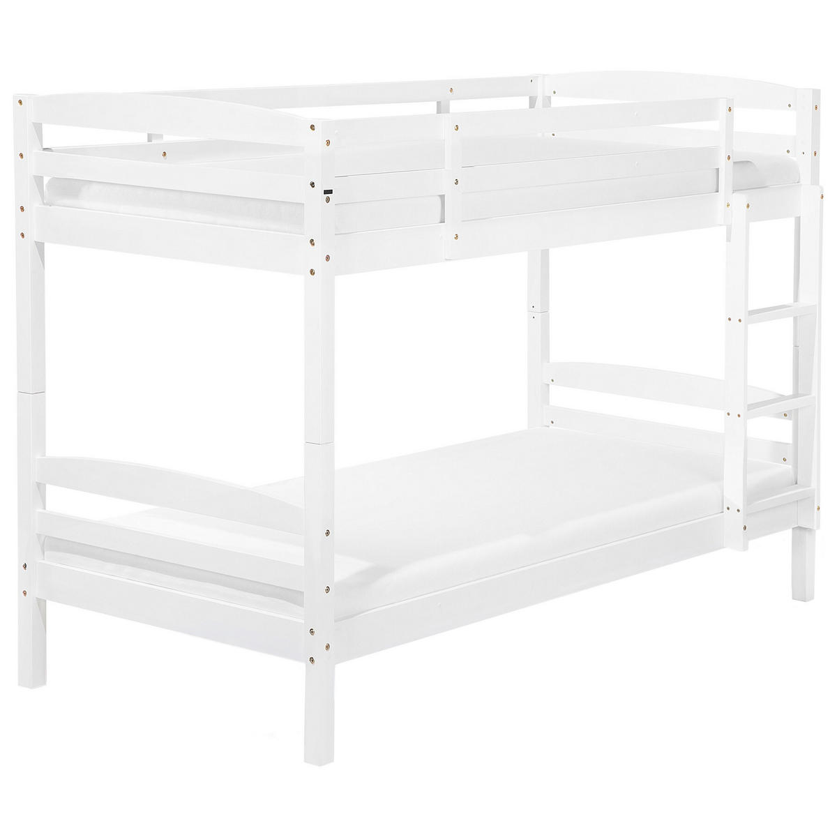 HOCHBETT Weiß 90-200 cm Regat - Weiß, Holz (90/200cm) - Beliani