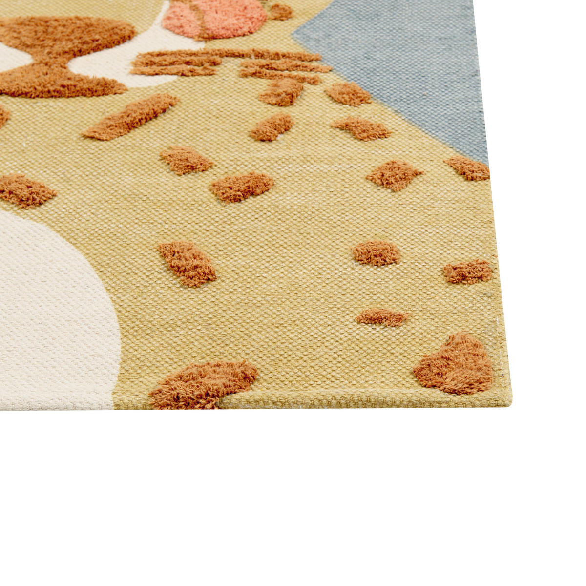 KINDERTEPPICH Tangse 150/80 cm - Gelb, Textil (80/150cm) - Beliani