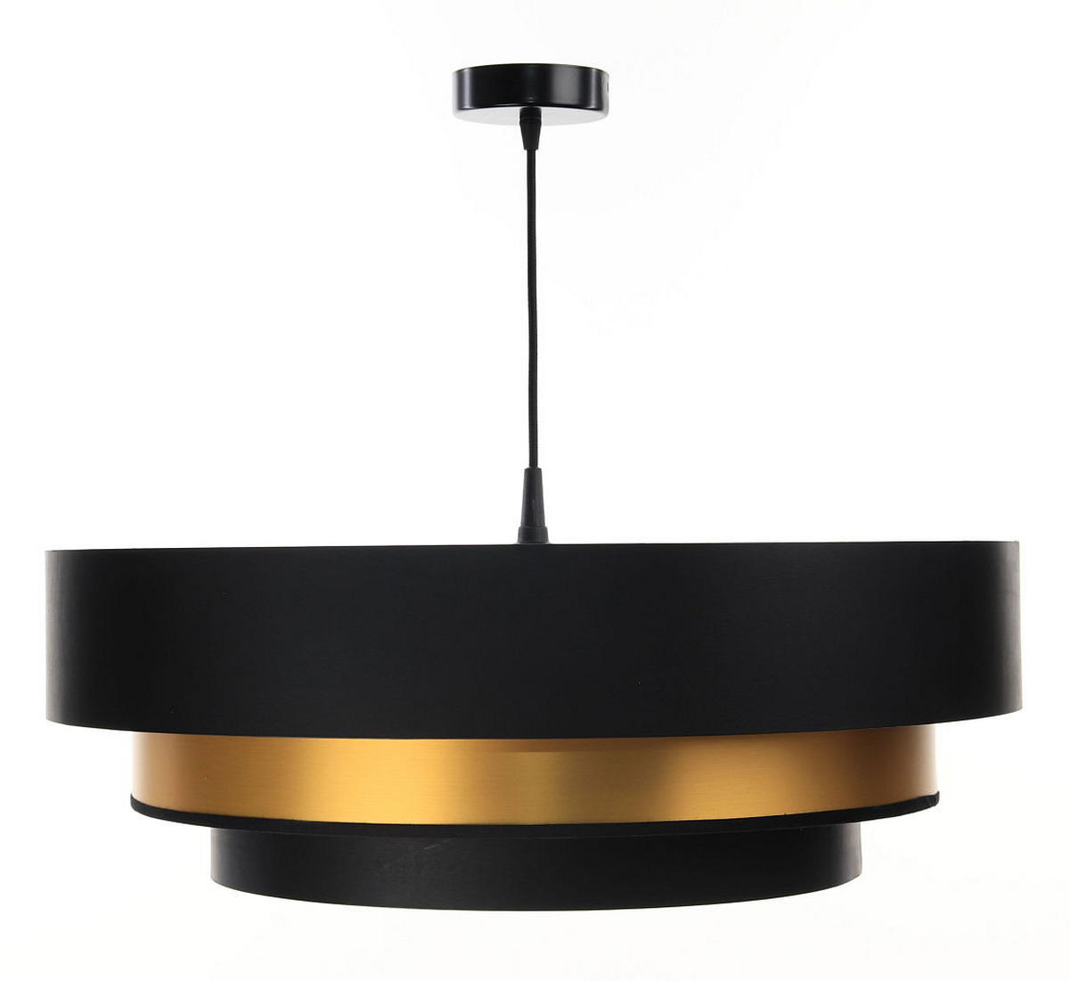HÄNGELEUCHTE Gold 60/20 cm - Goldfarben, Kunststoff (60/1.5/20cm) - ONZENO