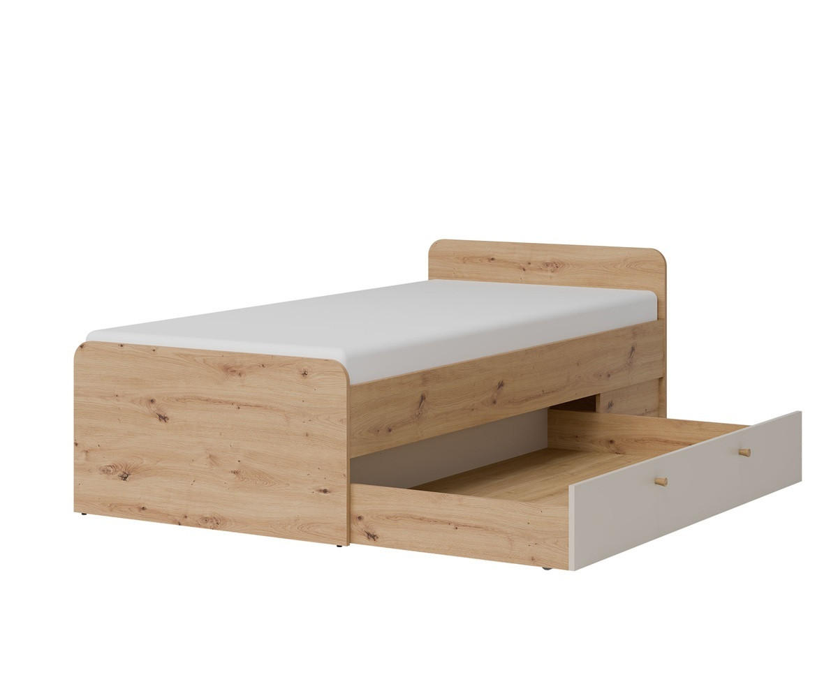 JUGENDZIMMER Trey Set A - 5-teilig - Kaschmir/Eichefarben, Holz/Holzwerkstoff (82/188/82cm) - QMM TraumMöbel