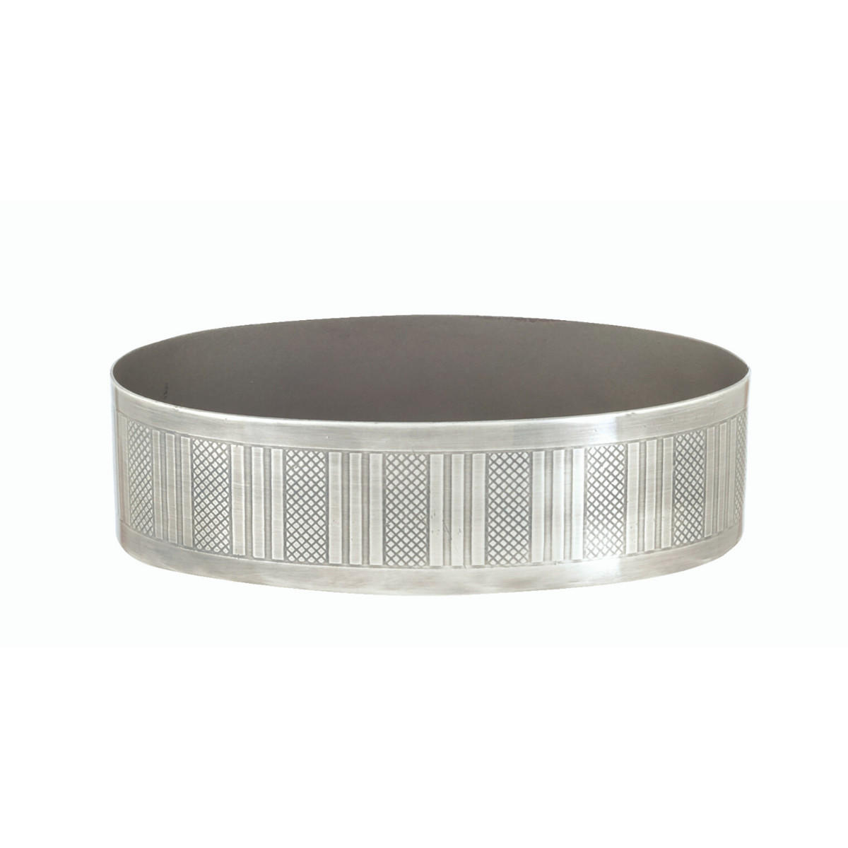 SEIFENSCHALE Durand - 13/13/4 cm - Silberfarben, Metall (13/4/13cm) - Signature