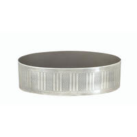 SEIFENSCHALE Durand - 13/13/4 cm - Silberfarben, Metall (13/4/13cm) - Signature